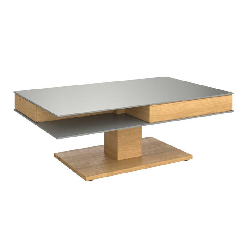 Voglauer COUCHTISCH Grau, Eiche