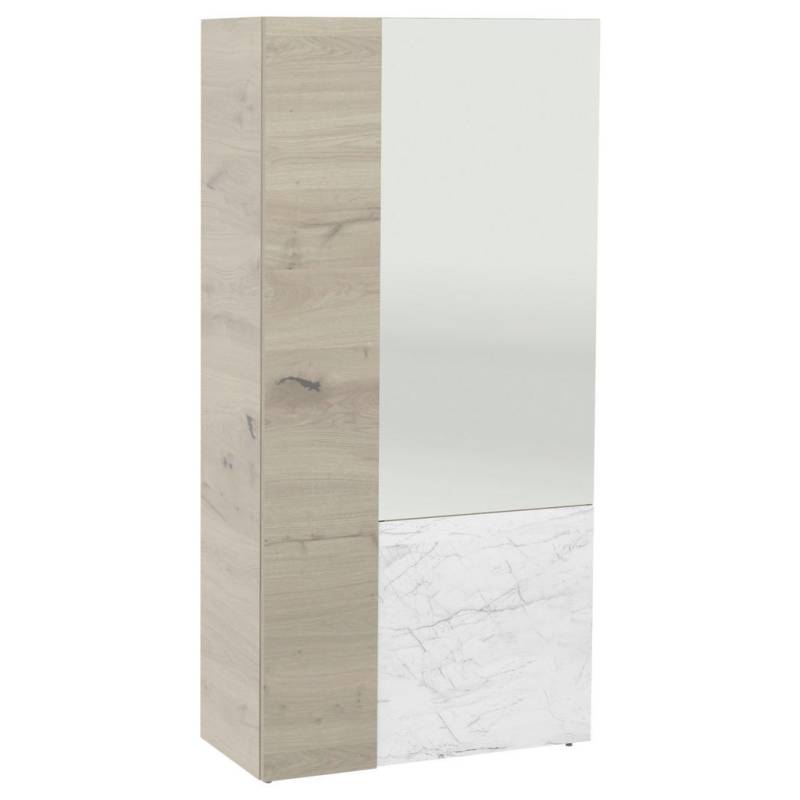 Voglauer GARDEROBENSCHRANK Weiß, Eiche