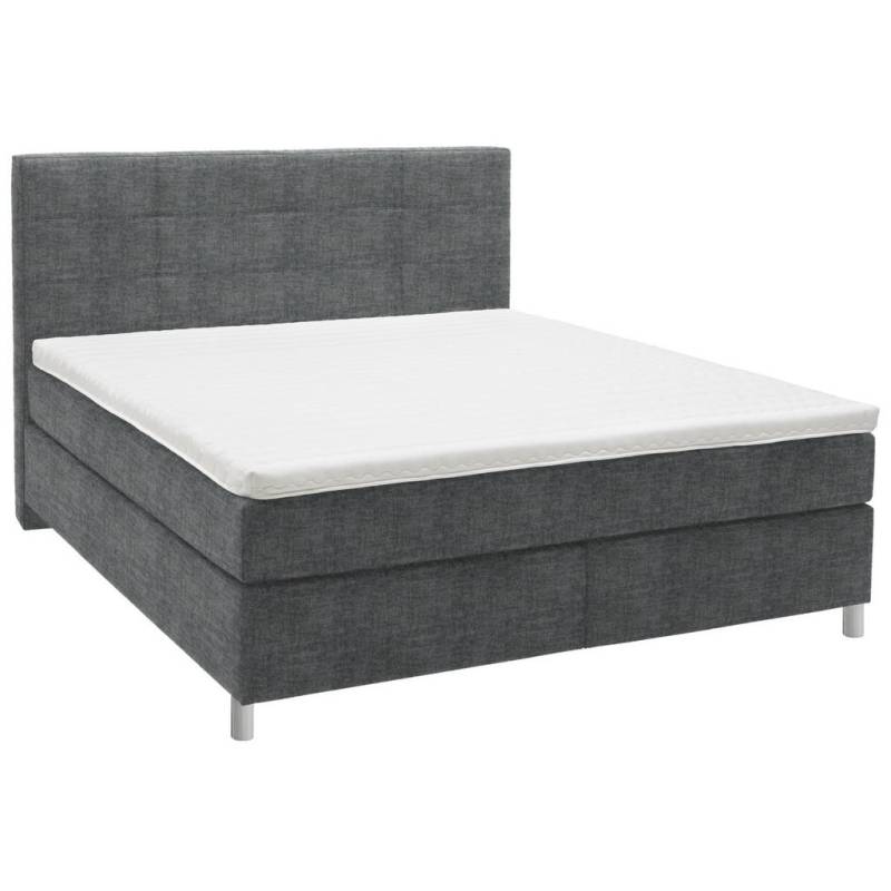 Voleo BOXSPRINGBETT Dunkelgrau