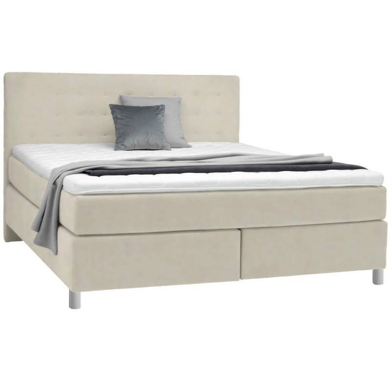 Voleo BOXSPRINGBETT Hellgrau