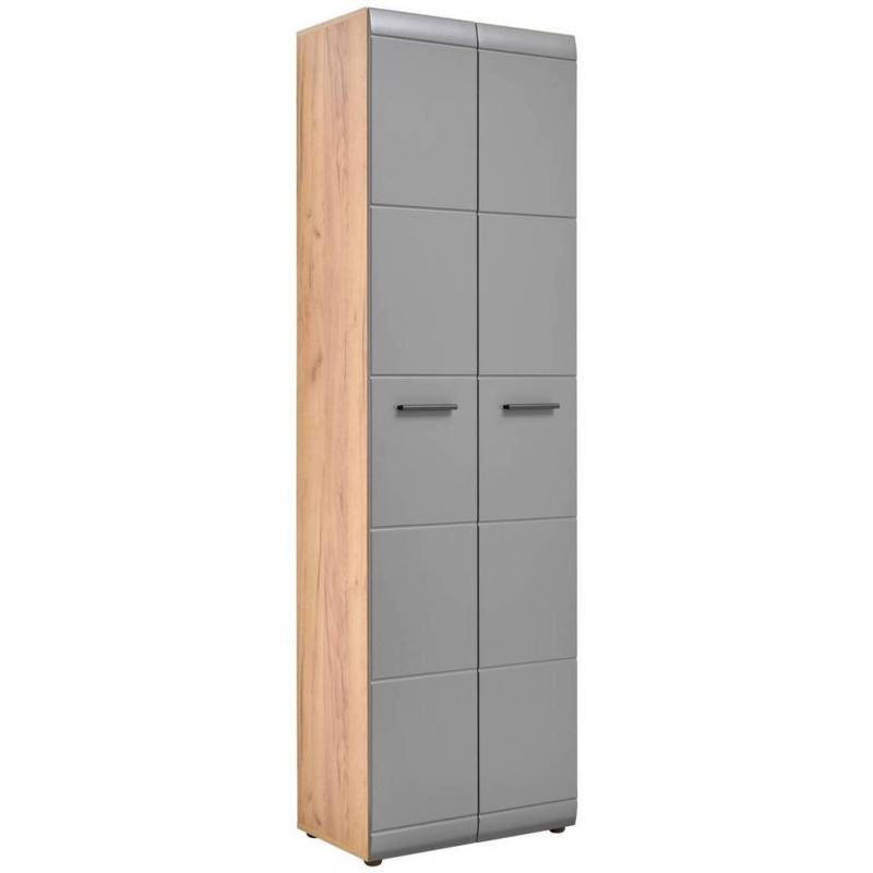 Voleo GARDEROBENSCHRANK Graphit, Eiche