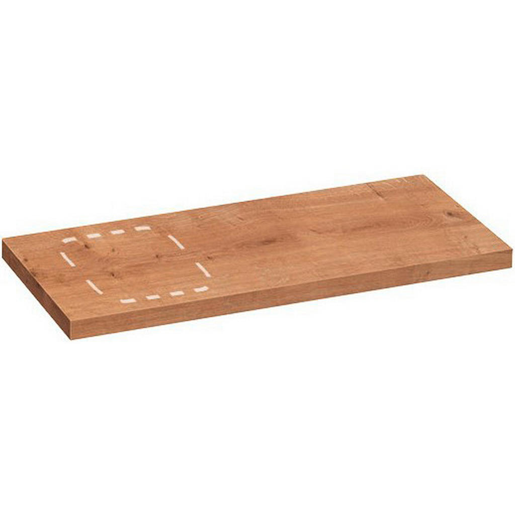 Voleo WASCHTISCH-ABDECKPLATTE Eiche Voleo WASCHTISCH-ABDECKPLATTE Eiche