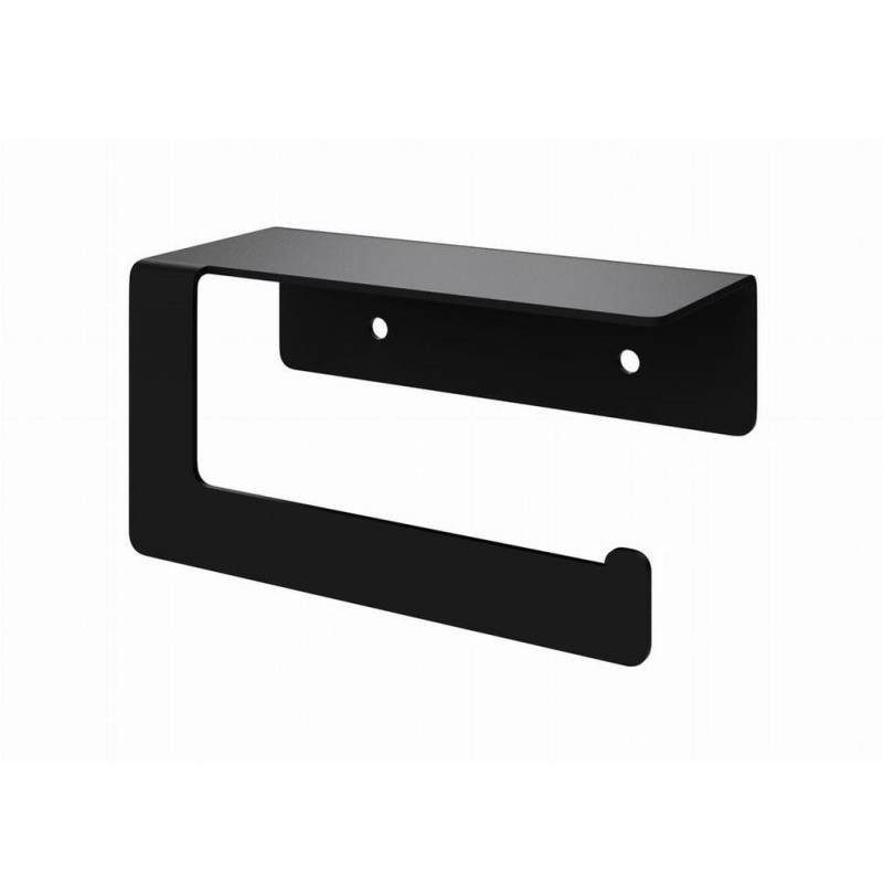 Volleffekt TOILETTENPAPIERHALTER Schwarz