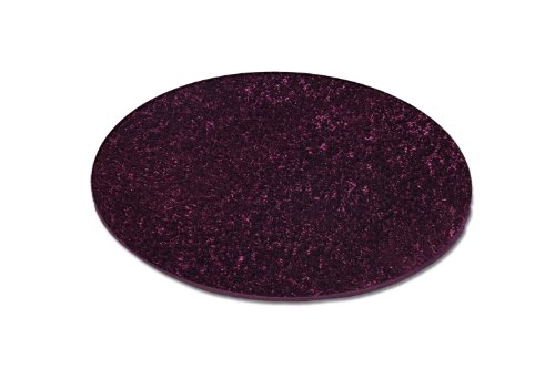 VonellA 15505 Badteppich Farbe Brombeere mit Glanz Effekt INNOVATION Badematte Duschvorleger Gr_sse Ë 80 cm rund OEKO-TEX Standart 100 zertifiziert VonellA 15505 Badteppich Farbe Brombeere mit Glanz Effekt INNOVATION Badematte Duschvorleger Gr_sse Ë 80 cm rund OEKO-TEX Standart 100 zertifiziert