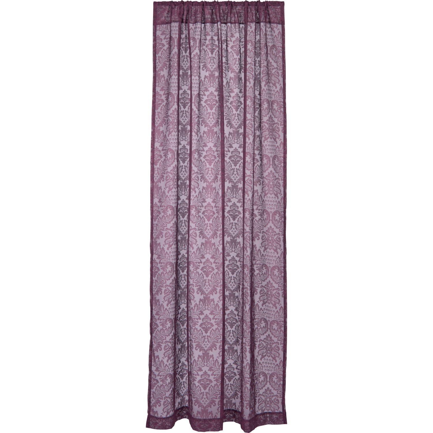 Vorhang Blush Bordeaux Lila 2,45 m x 1,4 m von -