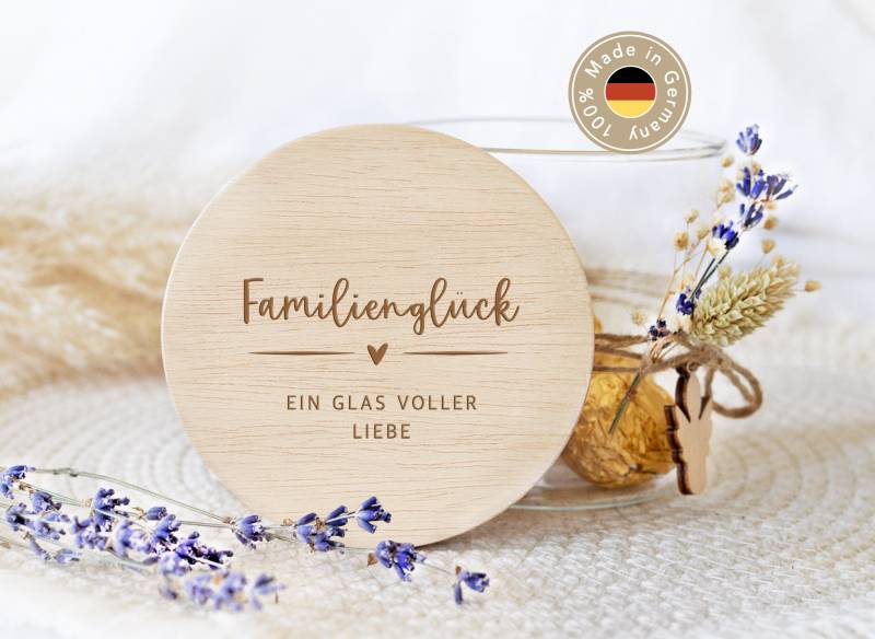 Vorratsglas Familienglück Ein Glas voller Liebe XHG1016
