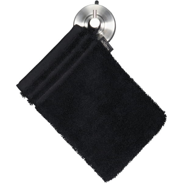 Vossen Handtücher Calypso Feeling - Farbe: schwarz - 7900 - Waschhandschuh 16x22 cm