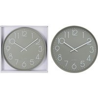 WANDUHR 1 Stück Rund Polypropylen Glas Durchmeser ca. 50 cm Grün Olivfarbig