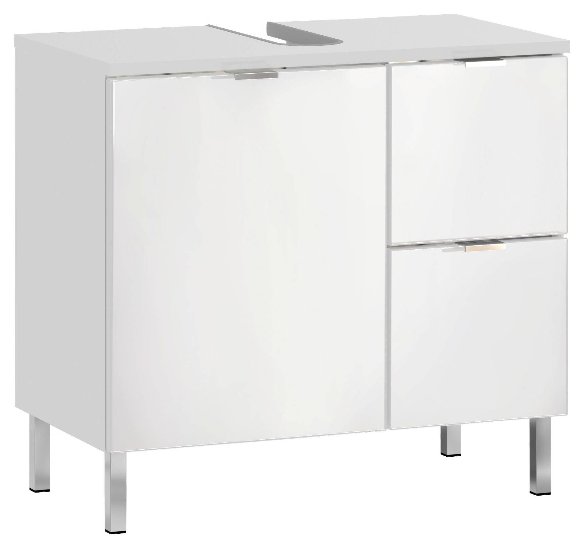Waschbeckenunterschrank GW-Mau resa ca.60x56x34cm Weiß