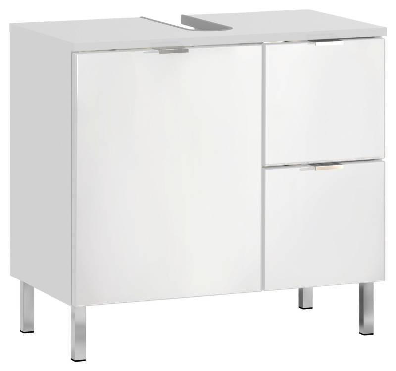 Waschbeckenunterschrank GW-Mau resa ca.60x56x34cm Weiß