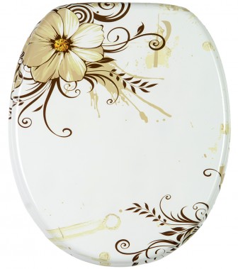 WC-Sitz Flower - Premium Toilettendeckel direkt vom Hersteller