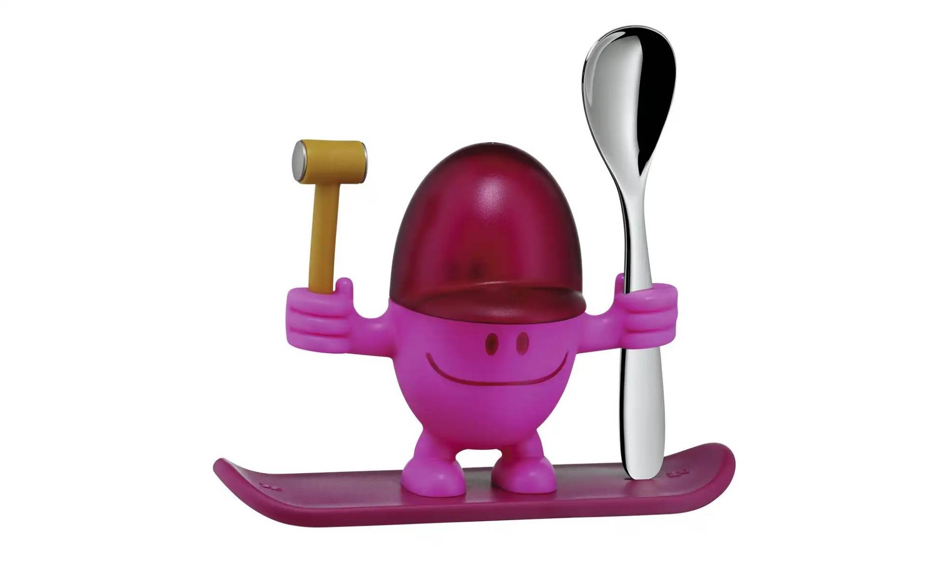 WMF Eierbecher  McEgg ¦ rosa/pink ¦ Kunststoff,Edelstahl ¦ Maße (cm): B: 8 H: 11 Geschirr > Eierbecher - Möbel Kraft