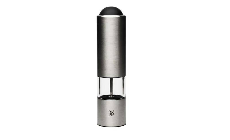 WMF Elektrische Salz-/Pfeffermühle  Ceramill ¦ silber ¦ Edelstahl,Holz,Glas,Kunststoff ¦ Maße (cm): H: 21 Küchenzubehör & Helfer > Küchenhelfer - Möbel Kraft