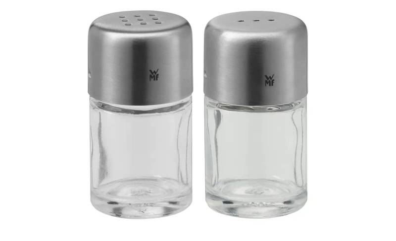 WMF Salz- und Pfefferstreuer-Set  Bel Gusto ¦ silber ¦ Edelstahl,Glas ¦ Maße (cm): H: 5 Küchenzubehör & Helfer > Küchenhelfer - Möbel Kraft