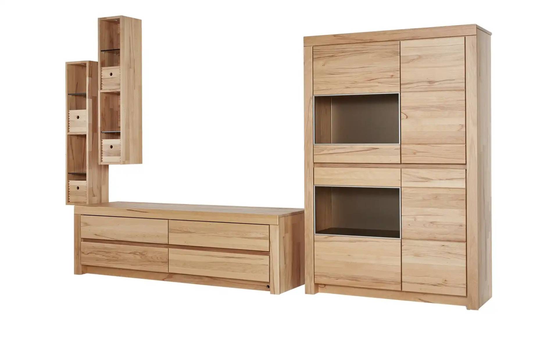 WÖSTMANN Wohnwand  Soleo 3000 ¦ holzfarben ¦ Maße (cm): B: 310 H: 201 T: 52.0 Kommoden & Sideboards > Wohnwände - Möbel Kraft