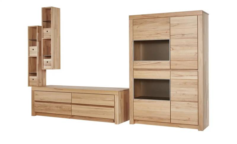 WÖSTMANN Wohnwand  Soleo 3000 ¦ holzfarben ¦ Maße (cm): B: 310 H: 201 T: 52.0 Kommoden & Sideboards > Wohnwände - Möbel Kraft