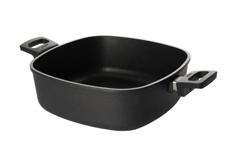 WOLL Gussbräter viereckig Nowo  ¦ schwarz ¦ Aluminium-Guss ¦ Maße (cm): H: 10  Ø: 28 Töpfe & Pfannen & Zubehör > Töpfe > Bräter - Höffner