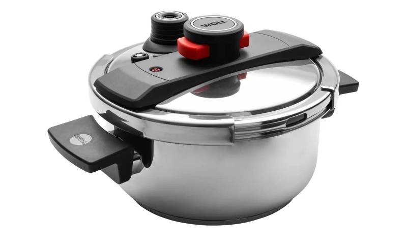 WOLL Schnellkochtopf  Pressure Pro ¦ silber ¦ Edelstahl ¦ Maße (cm): H: 12  Ø: 22.0 Töpfe & Pfannen & Zubehör > Töpfe > Schnellkochtöpfe - Möbel Kraft