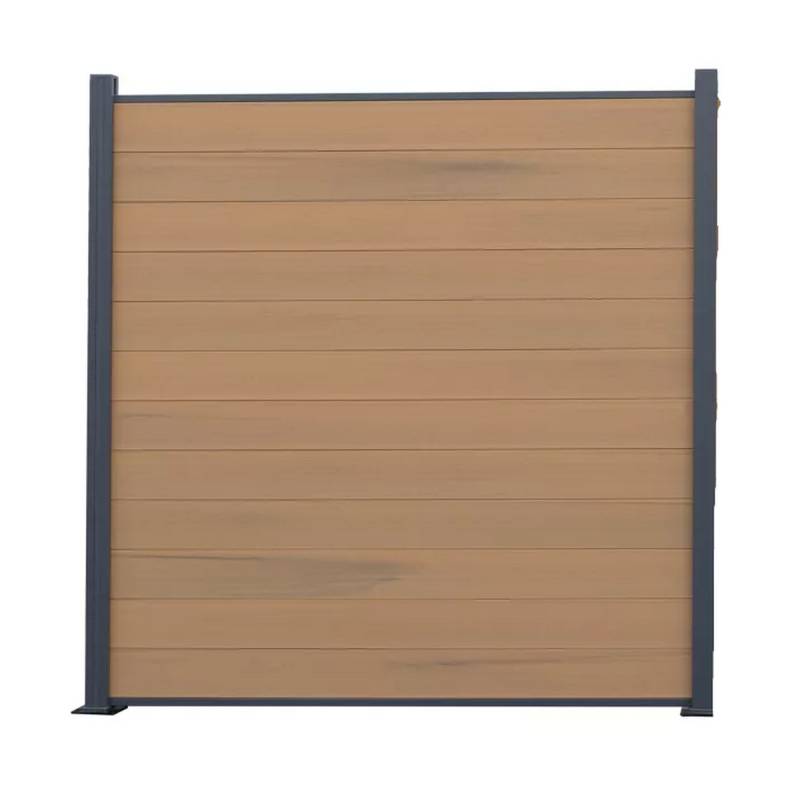 WPC-Zaun 'Tim' sandfarben 180 x 180 cm, ohne Pfosten WPC-Zaun 'Tim' sandfarben 180 x 180 cm, ohne Pfosten