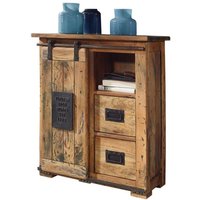 WZ-0480 Sideboard II mit Rolltür von 3S Frankenmöbel / Mango Massiv