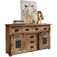 WZ-0480 Sideboard III mit 2 Rolltüren von 3S Frankenmöbel / Mango Massiv