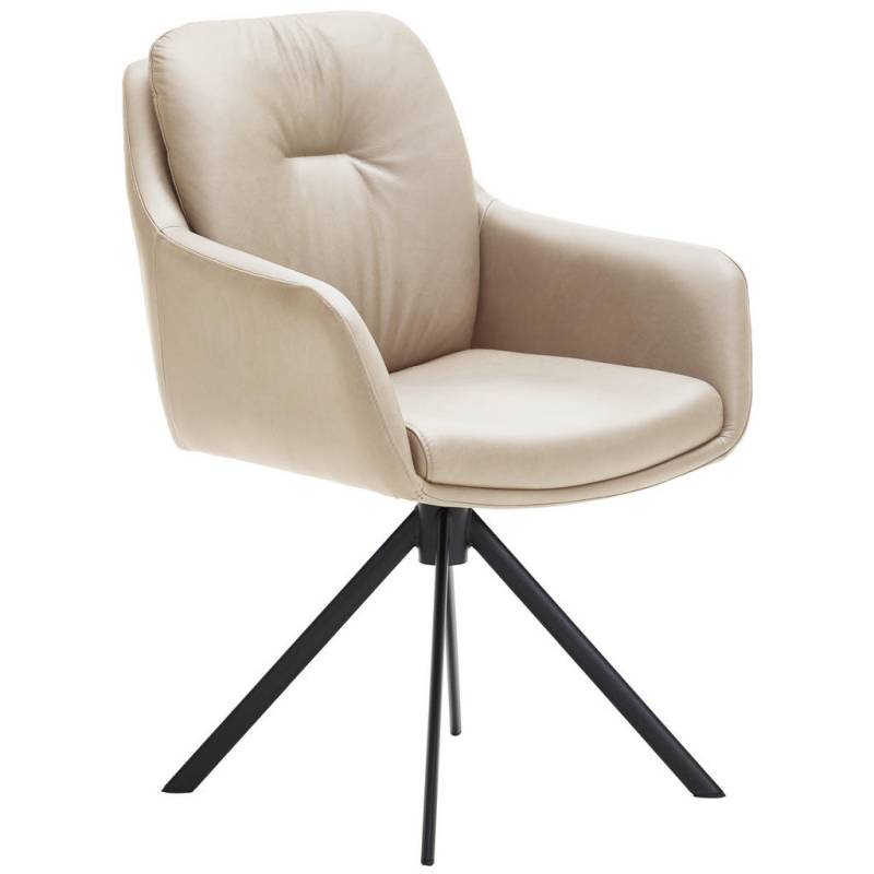 Waldwelt ARMLEHNSTUHL Schwarz, Beige
