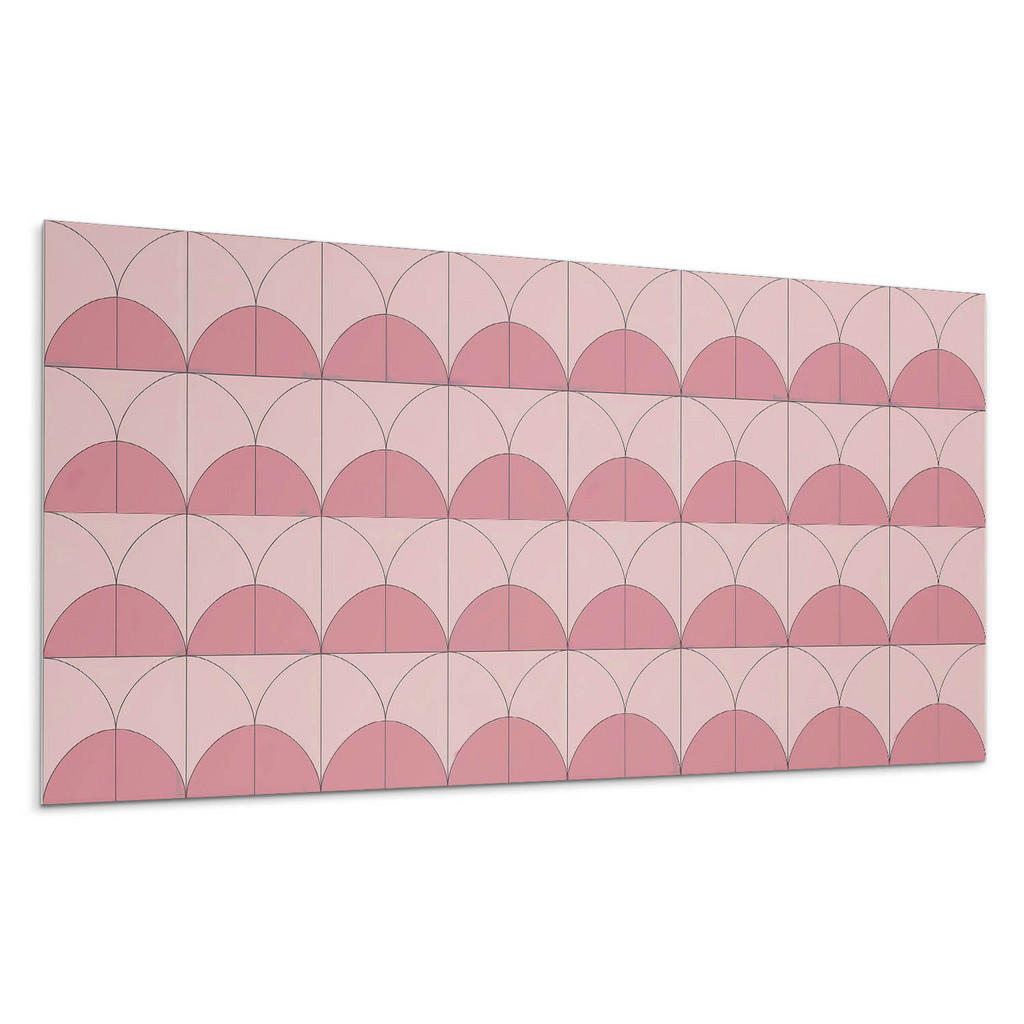 Wallfluent Wandpaneel, Rosa, Kunststoff, Rechteckig, 20x1.6x40 cm, Bilder und Zubehör, Wandbilder, Dekopaneele von Wallfluent