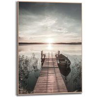 Reinders Wandbild "Slim Frame Wood 50x70 Scandic Jetty" von Reinders!