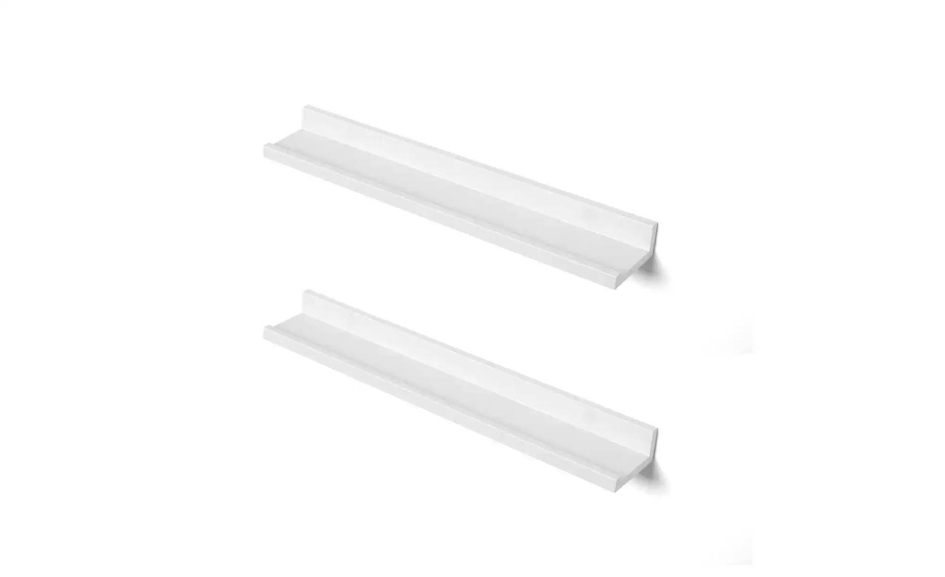 Wandboard 2er-Set   ¦ weiß ¦ Maße (cm): B: 60 H: 5 Regale > Wandboards - Höffner