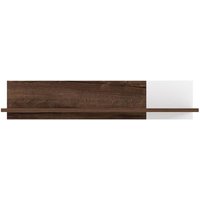 Wandboard Raven von Forte Schlammeiche / Weiss Schwarz Grün