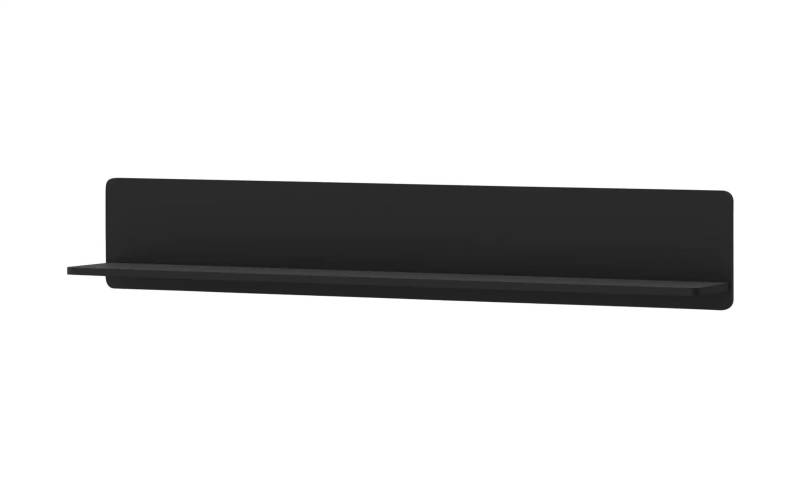 Wandboard   ¦ schwarz ¦ Maße (cm): B: 140 H: 24 T: 21.6 Regale > Wandregale - Möbel Kraft