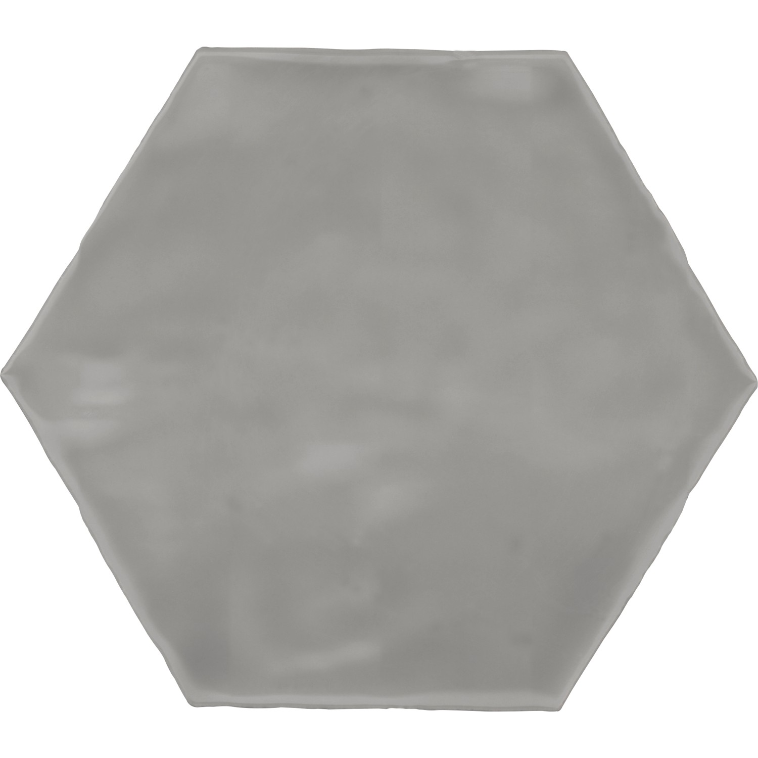 Wandfliese Artisa Hexagon Steingut Mist Glasiert Glänzend 15 cm x 17,5 cm