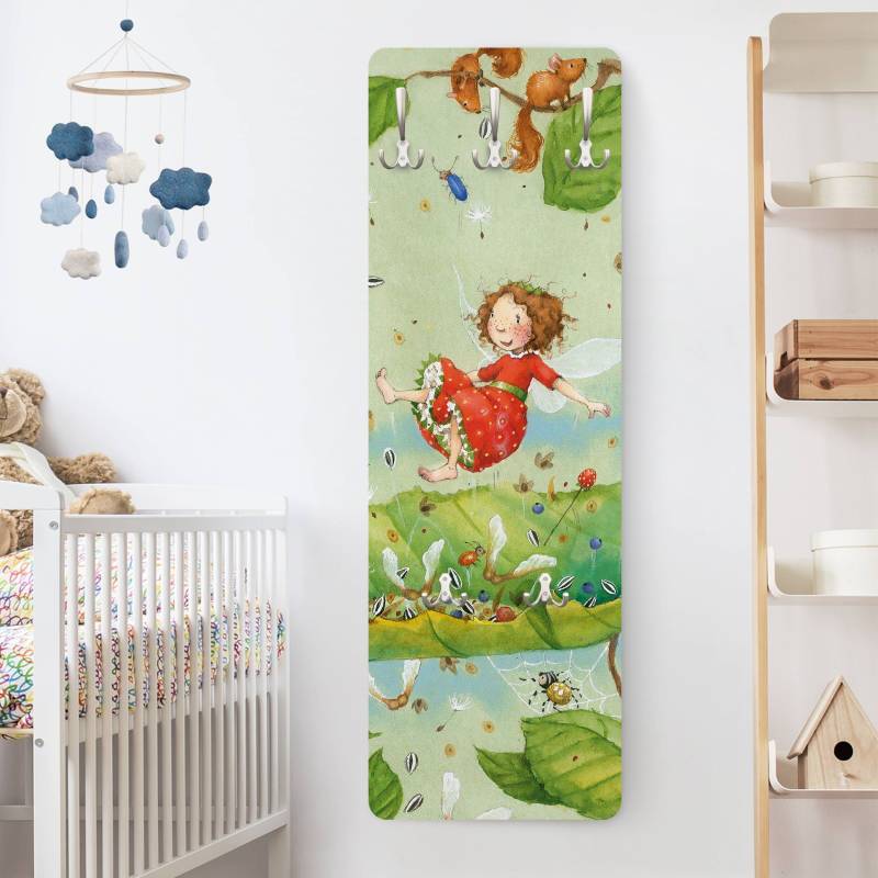 Wandgarderobe Erdbeerinchen Erdbeerfee - Trampolin