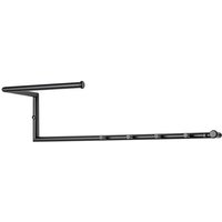 Wandgarderobe ca. 70x18x20 cm Schwarz