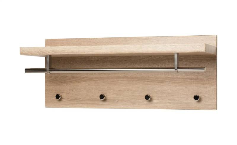 Wandgarderobe   ¦ holzfarben ¦ MDF-Platte ¦ Maße (cm): B: 75 H: 30 T: 26.0 Garderoben & Kleiderstangen > Wandgarderoben - Möbel Kraft