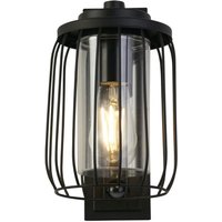 Wandlampe Außen mit Bewegungssensor Aluminium IP44 E27 Wandlampe Außen mit Bewegungssensor Aluminium IP44 E27 von 121004