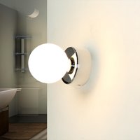 Wandlampe Bad IP44 rund in Chrom Ø7,5cm von Easylight