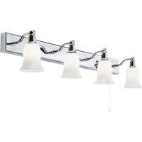 Wandlampe Bad mit Schalter schwenkbar IP44 66 cm lang von Searchlight
