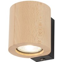 Wandlampe Holz Metall GU10 H: 8,5 cm klein Downlight Wandlampe Holz Metall GU10 H: 8,5 cm klein Downlight von TK Lighting