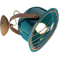 Wandlampe Keramik Metall E27 verstellbar rund Retro von Ferroluce