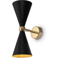 Wandlampe Metall E14 Schwenkarm H: 32 cm Up Down Modern von Maytoni