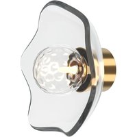 Wandlampe Metall Glas in Messing G9 Modern NILS von Maytoni