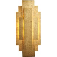 Wandlampe Metall H: 45 cm in Gold antik 2x G9 Art Déco Wandlampe Metall H: 45 cm in Gold antik 2x G9 Art Déco von Endon