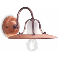 Wandlampe Metall Keramik E27 B: 24 cm Vintage STEFANO von Ferroluce