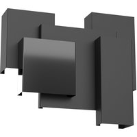 Wandlampe Metall Schwarz B:36 cm G9 indirektes Licht Wandlampe Metall Schwarz B:36 cm G9 indirektes Licht von Luminex