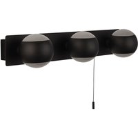Wandlampe Up Down mit Schalter IP44 3x G9 Schwarz Weiß Bad Wandlampe Up Down mit Schalter IP44 3x G9 Schwarz Weiß Bad von Searchlight