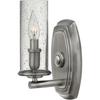 Wandlampe Vintage Design Regelglas in Nickel antik Wandlampe Vintage Design Regelglas in Nickel antik von ELSTEAD