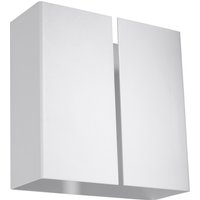 Wandlampe Weiß Metall eckig Up Down 2x G9 dekorativ von Sollux