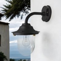 Wandlampe außen Messing Glas E27 IP64 30 cm hoch von Lido Light Fixture Man. LTD
