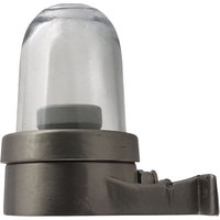 Wandlampe außen Messing Glas H: 15 cm IP64 Nickel matt Wandlampe außen Messing Glas H: 15 cm IP64 Nickel matt von Andromeda